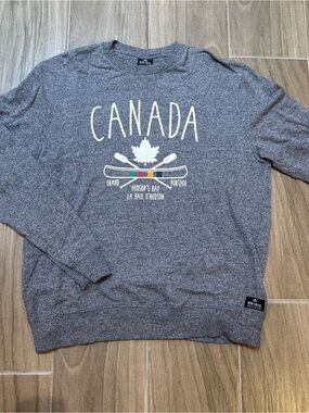 Canada Crewneck Sweater - Grey